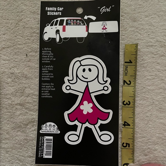 Family car sticker (Girl) - Picture 2 of 3